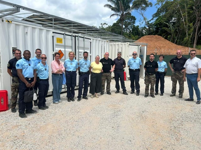 Visite des délégations de Gendarmeries d’Outre-mer en Guyane 